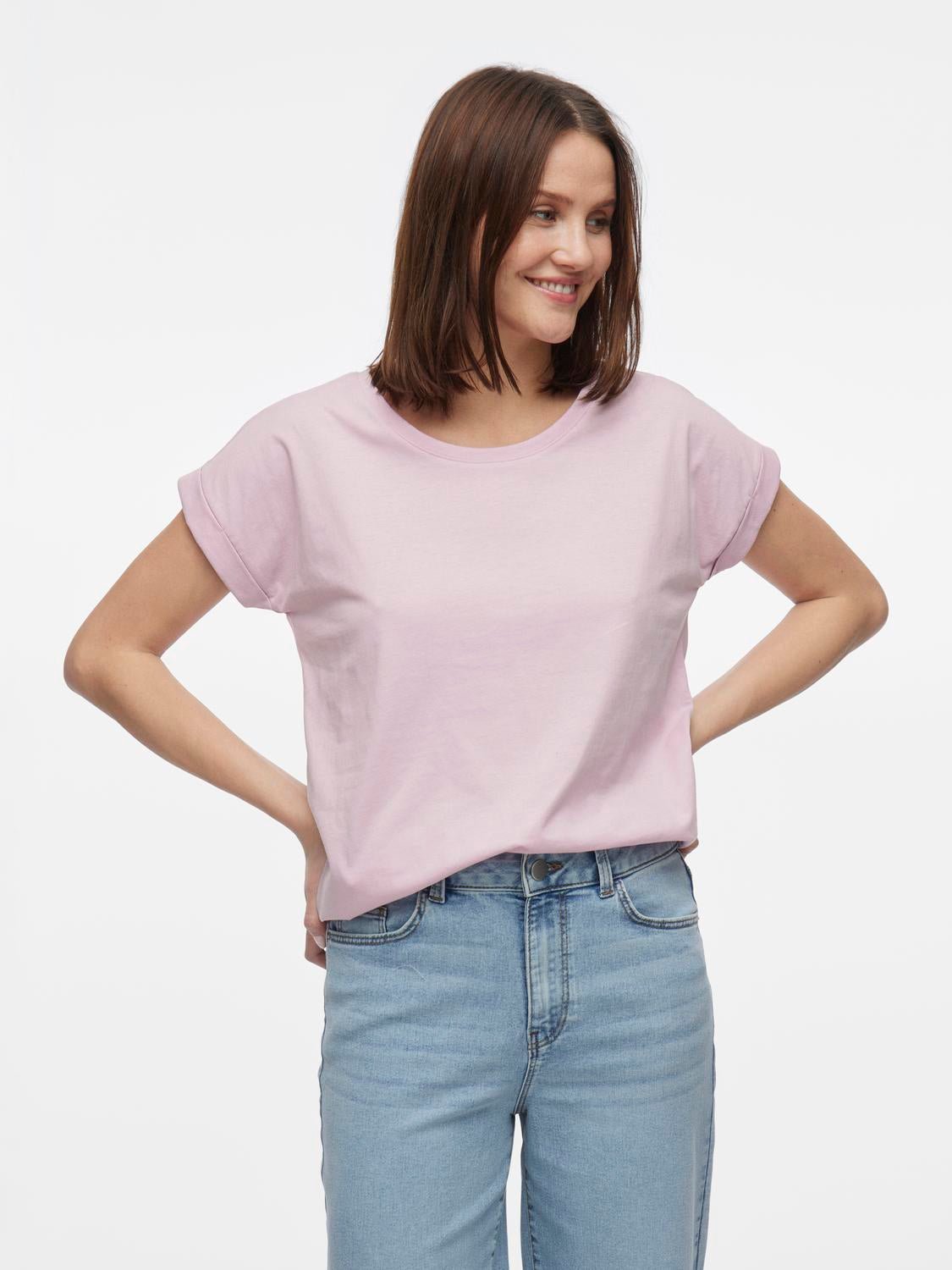 VIDREAMERS T-Shirt - Winsome Orchid - VERO MODA & VILA Bergvik